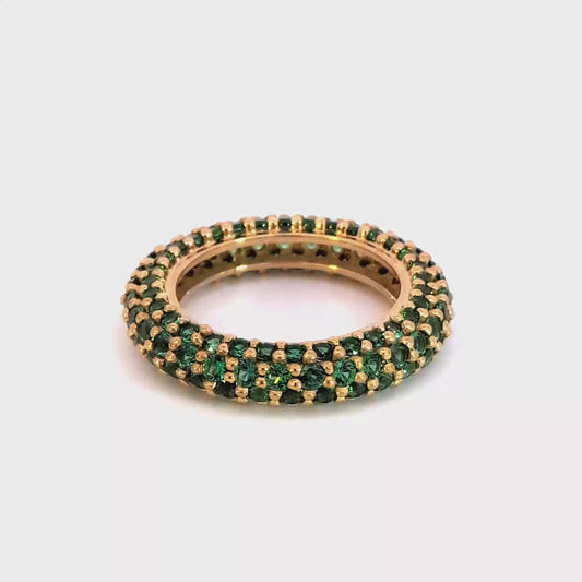 Emerald Eternity Ring